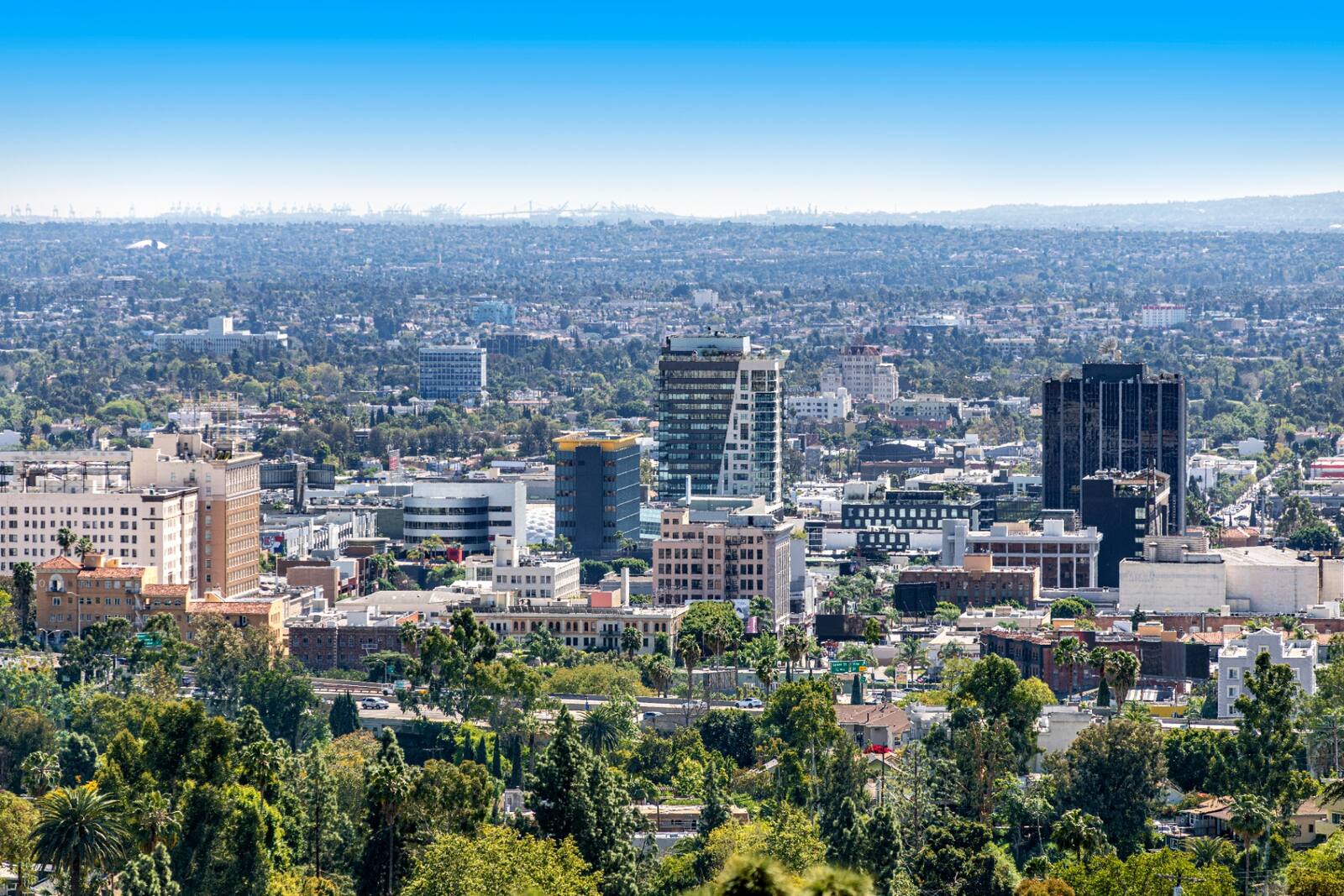 California business district